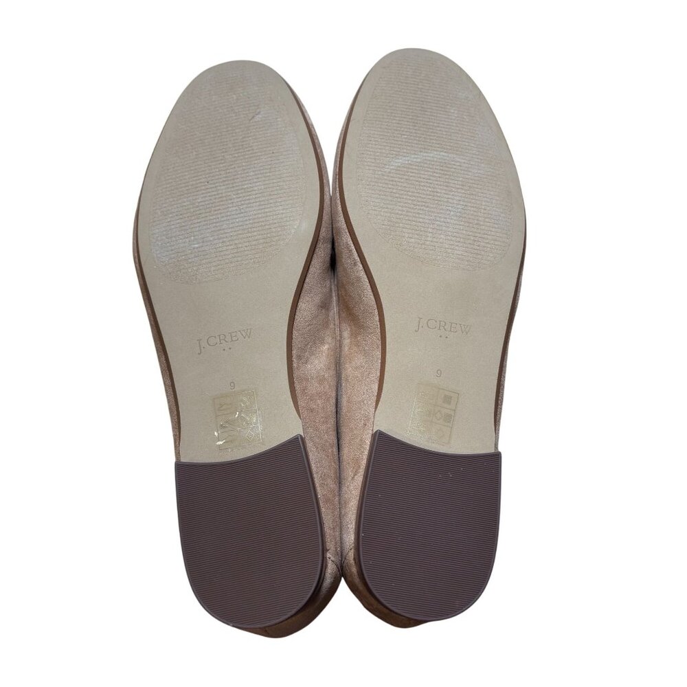 J. Crew Factory Sienna Sueded Bow Loafers Size 9 NWT BT270 - Picture 6 of 7